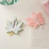 12 PCS Colorful Knitted Leaves Hair Clips Cute Fruits Hair Pins Snap Simple Barrettes Hair Accessories for Girls Toddlers Teens (Style2)