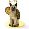 Akita Gray Pet Angel Ornament