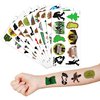 Bigfoot Temporary Tattoos 10 Sheets 100 PCS Bigfoot Jungle Party Decorations Favors Supplies Sasquatch Theme Birthday Cute Stickers Christmas Gifts for Boys Girls Class School Prizes Carnival
