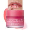 Tiejdhr Sleeping Lip Mask, Nourish & Hydrate Lip Mask With Vitamin E, Lip Balm Lip Skin Care, Hydrating & Moisturizing Reduce Lip Lines, Night Sleep Anti-chapped Lip Cream (02# Berry)