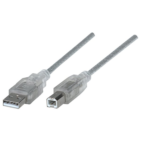 Manhattan USB2.0 Cable AM-BM Trans 15-Feet/4.5m (340465)