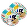 Mailman Birthday Party Supplies Set Plates Napkins Cups Tableware Kit for 16