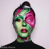 Mehron Makeup Paradise Makeup AQ Refill Size | Stage & Screen, Face & Body Painting, Beauty, Cosplay, Halloween | Water Activated Face Paint, Body Paint, Cosplay Makeup .25 oz (7 ml) (Light Green)