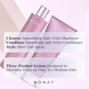 MONAT Smoothing Anti Frizz System – Professional Hair Smoothing Treatment with Smoothing Anti Frizz TM Shampoo Smoothing Anti-Frizz™ Deep Intensive Treatment & Studio One TM Blowout Cream