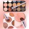 Eyeshadow Brushes,5pcs Eye Makeup Brush Set with Eyeliner Brush Eyeshadow Brush Concealer Brush Blending Brush Eyebrow Brush with Case, Pink Makeup Brushes for Travel