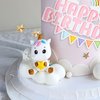 JeVenis Rainbow Unicorn Cake Topper & Party Favors - Unicorn & Rainbow Birthday Cake Decoration