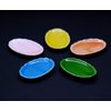 10 Mix Colorful Ceramic Oval Plates Dollhouse Miniatures Ceramic Supply Food by Cool Price