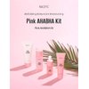 Nacific Pink AHA BHA Kit (Cleansing Foam, Toner, Serum, Cream) Travel Size Skin Care Set