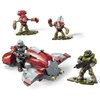 Mega Construx Halo Hijacked Ghost Vehicle Halo Infinite Construction Set, Building Toys for Kids