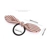 Xiwstar 12 Pcs Rabbit Ears Bow Hair Bands Scrunchies Chiffon Bow Hair Elastic Hair Ties Bands Ropes Ponytail Holder for Women Girls