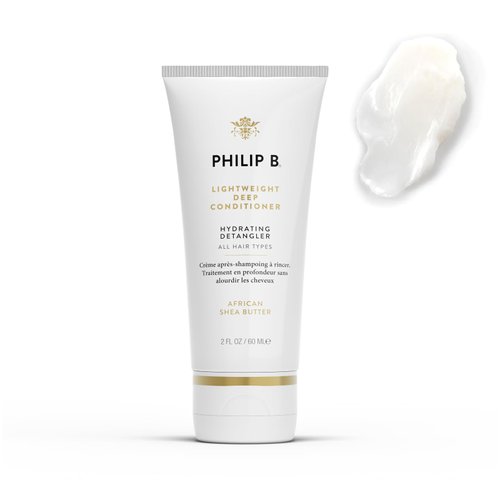 PHILIP B Light-Weight Deep Conditioner 2 oz. (60 ml) | Hair Moisturizer Detangler, Adds Shine and Smoothness to Hair, All Hair Types
