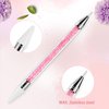 𝟐𝐏cs Rhinestone Picker Tool With 2 Wax Tip, Nail Art Rhinestones Gems Tool,Nail Art Accessories 𝐃𝐢𝐚𝐦𝐨𝐧𝐝 𝐏𝐚𝐢𝐧𝐭𝐢𝐧𝐠 𝐃𝐨𝐭𝐭𝐢𝐧𝐠 𝐏𝐞𝐧 For Nail Art
