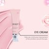 PDRN Pink Peptide Eye Serum Cream, Hydrating & Firming Eye Cream for Dark Circles, Anti-Aging Treatment Reduces Fine Lines, Uneven Skin Tone, Soothing Pink Moisturizer with Peptides, 1.01fl.oz (1)