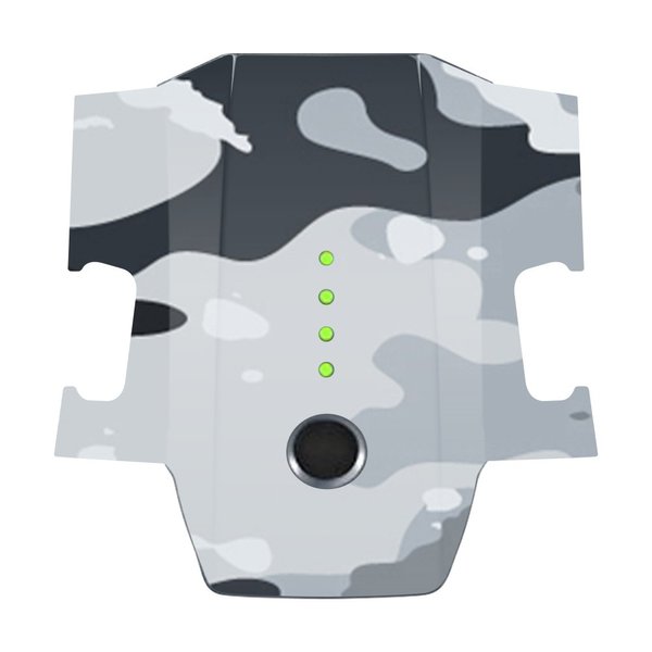 MightySkins Skin Compatible with DJI Mavic Pro Battery - Gray Camouflage | Protective, Durable, and Unique Vinyl Decal wrap Cover | Easy to Apply, Remove, and Change Styles | Made in The USA