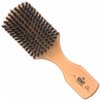 Kent OG2 Beechwood Brush for Hair, Beard, Facial Grooming and Exfoliation - Natural Boar Bristle Brush for Men's Skin Care