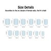 ANDGING Short Red Press on Nails Square Fake Nails with Glue Acrylic Glue on Nails with Designs Full Cover Gel Manicure False Nail for Women Girls Fantasy Stick ons Nails for Wedding LKK68