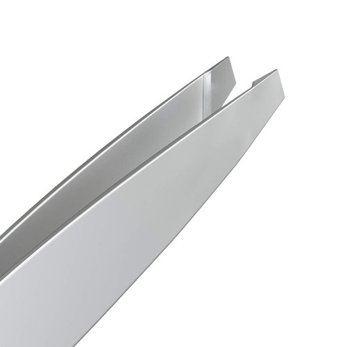 Tweezees Precision Stainless Steel Tweezers | Professional Slant Tip & Splinter Tip Tweezer | Extra Sharp Hair Removal Tool | For Eyebrow Shaping