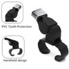 FJYXCHENXM 2 Pcs Finger Grip Whistle Hockey Referees Whistle Reusable Hand Whistle Referee Whistle for Training and Outdoor Camping, Black