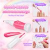 Kids Nail Polish Kit for Girls Gifts- Nails Art Makeup Toy Set for Kids Christmas Birthday Gift for 7 8 9 10 11 12 Year Old Girl's Party Cosmetic, Gel Nails Polish Manicure Girl Stuff by BUNNY BUBBLES
