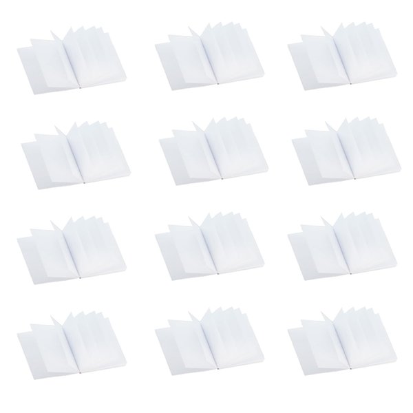Mllxon Dollhouse Miniatures Blank Books,1:12 Scale Mini Books Dollhouse Model,Mini Dollhouse Bookshelf Accessories,30Pcs