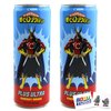 My Hero Academia All Might Plus Ultra Energy Drink (2 Pack) 12 FL OZ (355mL) Can With 2 GosuToys Stickers
