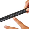Beauty Secrets Medium Coarse 180/100 Black Cushion Nail File, Two-Sided, Washable, Sanitizable, 48 Count