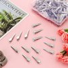 200 Pieces Silver Metal Alligator Hair Clips Alligator Hair Pins Duckbill Hair Clips Teeth Bows Hair Clips for Women Girls Hair Care Hair Accessories (30 mm/ 1.2 Inch)