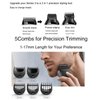 Electric Hair Trimmer Head Compatible, 5pcs Guide Comb for Braun Series 3, BT32 Razor Head Replacement Razor Blade, Hair Clipper Cutting Guides/Combs