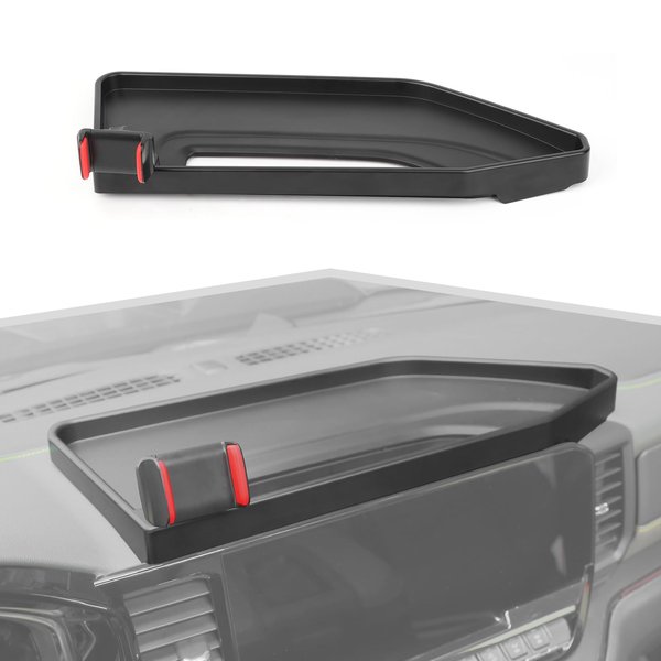 amayum Phone Holder Cell Phone Mount Storage Box Compatible with Chevrolet Silverado 2022 2023