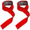 Rip Toned Wrist Straps for Weightlifting - 23" Weight Lifting Straps for Men, Women (Padded) - Cotton Gym Wrist Wraps for Deadlift, Strength Training, Powerlifting, Bodybuilding - Hand Wraps Red