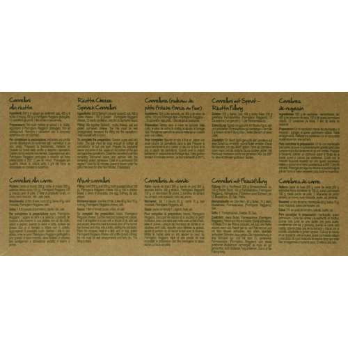 Rustichella D' Abruzzo Cannelloni Durum Wheat Pasta in Tray, 8.8 Ounce