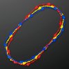 FlashingBlinkyLights Rock Guitar Necklace Mardi Gras Beads (Set of 12)