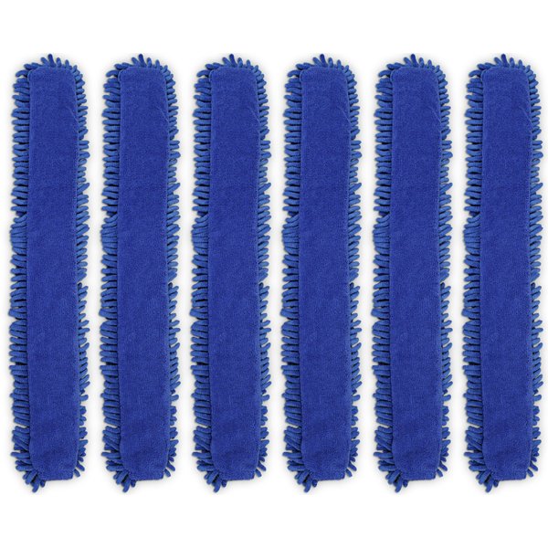CleanAide® Chenille and Terry Weave Microfiber Duster Cover 6 Pack