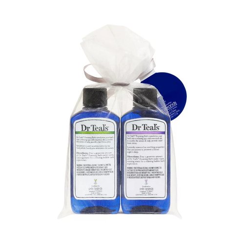 Dr Teal's Lavender & Eucalyptus 2-Piece Foaming Bath Gift Set