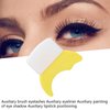 Half Moon Shape Silicone Eyeliner, Eye Makeup Aid Tool Reusable Silicone Eye Makeup Assistant Tool Multi Purpose Winged Eyeliner Eye Eyeshadow Lipstick Guide Wing Eyeliner Tool For Beginners