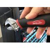 Apollo Tools 4 Piece Stubby Tool Set for Small Hands and Tight Spaces. Convenient and Compact Small Tool Set includes Mini Hammer, Mini Screwdriver Set and Mini Wrench - Red - DT0240