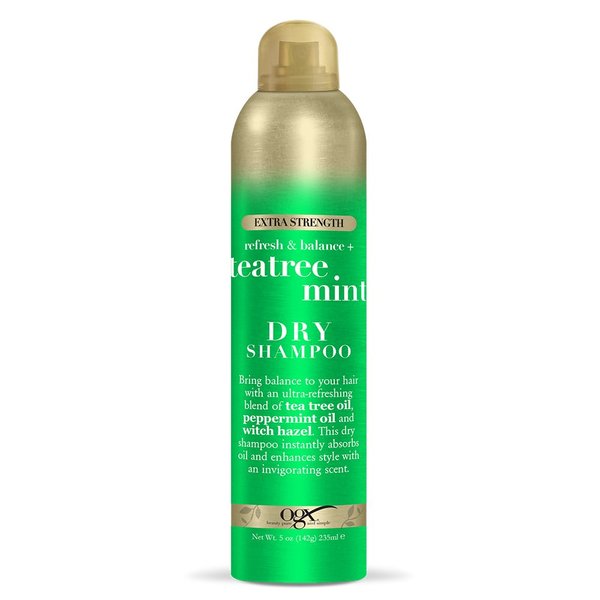 OGX Refresh Balance + Dry Shampoo 64071, Tea Tree Mint, 5 Ounce, 235ml