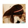 Yusier 4 PCS Fashion Color Hair Band Teeth Comb Hair Hoop Non-slip Headbands Resin Headbands Women Hair Accessories (Solid color - 01)