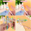 24 Fidget Spinner Multicolor Pen in One 3-in-1 | Fun Cute Pens for Kids & Adults | Stress Relief Rotating Pen 0.5mm | Perfect for School, Office, Home, Birthday Gifts