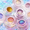 FOCALLURE Chameleon Cream Eyeshadow,Intense Color Shifting Creamy Eye Shadows,Highly Pigmented Metallic,Shimmer,Multi-Reflective Finishes,Sirens Whispers