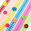 Saktopdeco Colorful Quilling Paper Flowers DIY Flowers Petal Paper Quilling Strips for Beginners Handmade Art Crafts, 13.7 Inch / 35 CM