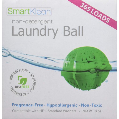 Smartklean Non-Detergent Laundry Ball, Eco-Friendly, Non Chemical, Natural Alternative Washing Machine Ball