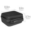 Venterior Hard Travel Protective Storage Case for Portable Handheld Fish Finder Kayak Fishing Gear
