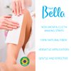 Depil Bella Non-Woven Cloth Waxing Strips | 100% Natural Fiber | For Hair Removal at Home and Professional Use (100 Strips)