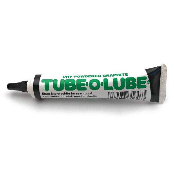 Dry Powdered Graphite Tube-O-Lube for metal wood or plastic