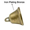 Maydahui 35PCS Vintage Bronze Jingle Bells (1.7"X 1.5") for Dog Doorbell Potty Training Housebreaking Making Wind Chimes Christmas Bell