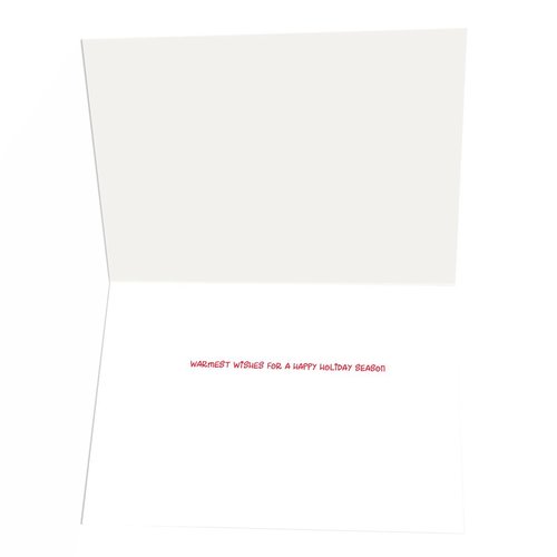 Stonehouse Collection | Dry Heat Western Snowman Funny Christmas Card | 18 Holiday Cards (Standard)