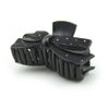 Meilliwish Noble Beautiful Lady Hair Claw Clip 1 PCS(D91)(AllBlack)