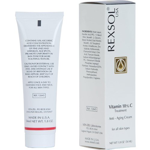 REXSOL 10% VITAMIN C TREATMENT ANTI-WRINKLE CREAM