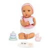 LullaBaby – Meal Time & Changing Set – 14-inch Baby Doll Accessories – Diaper, Bib & Pretend Food – Imaginative Play – Toys For Kids Ages 2 & Up – Baby Doll Care & Feeding Set